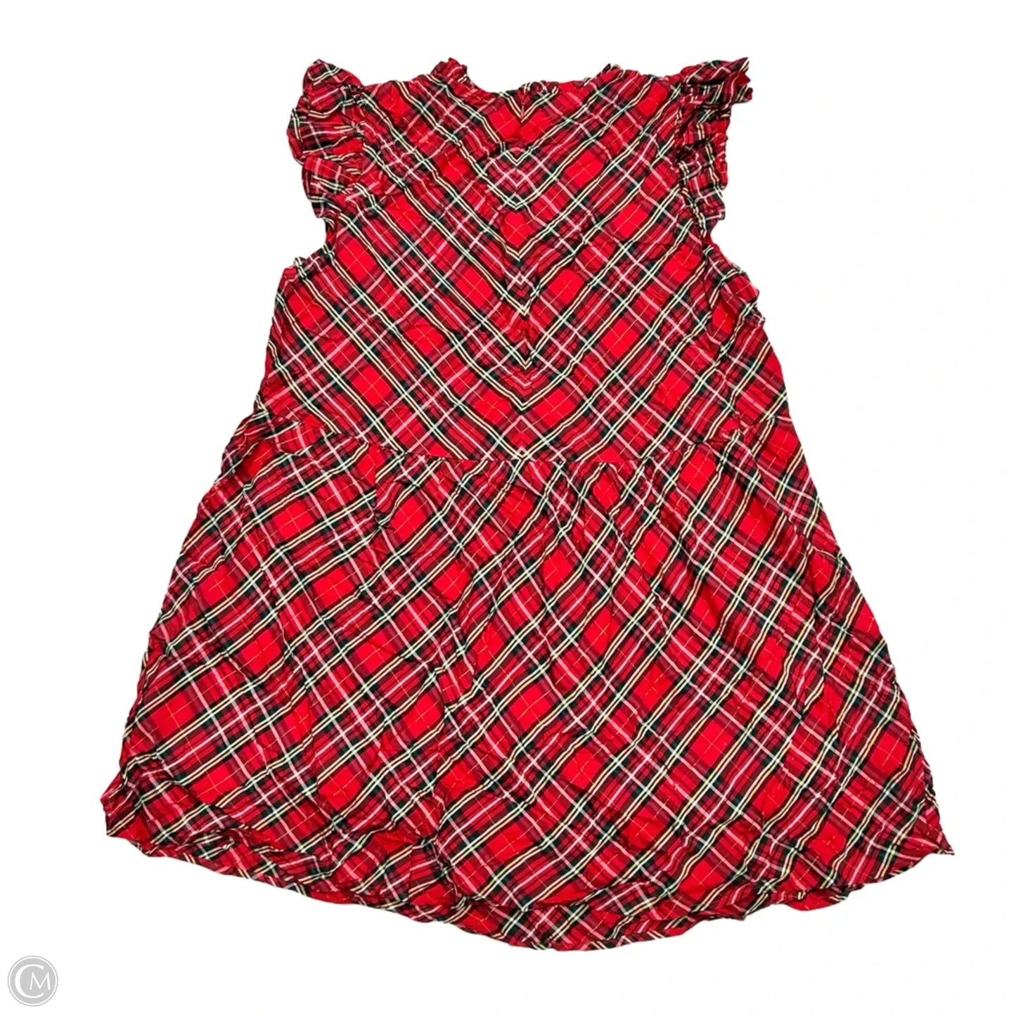 Dress Party Short By Vineyard Vines In Plaid Pattern, Size: 2x