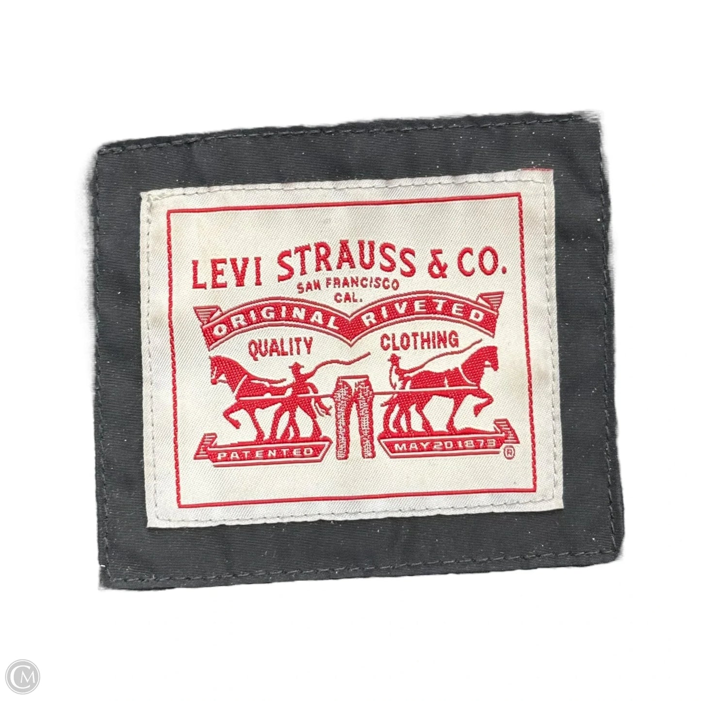 Coat Faux Fur & Sherpa By Levis In Black, Size: 2x