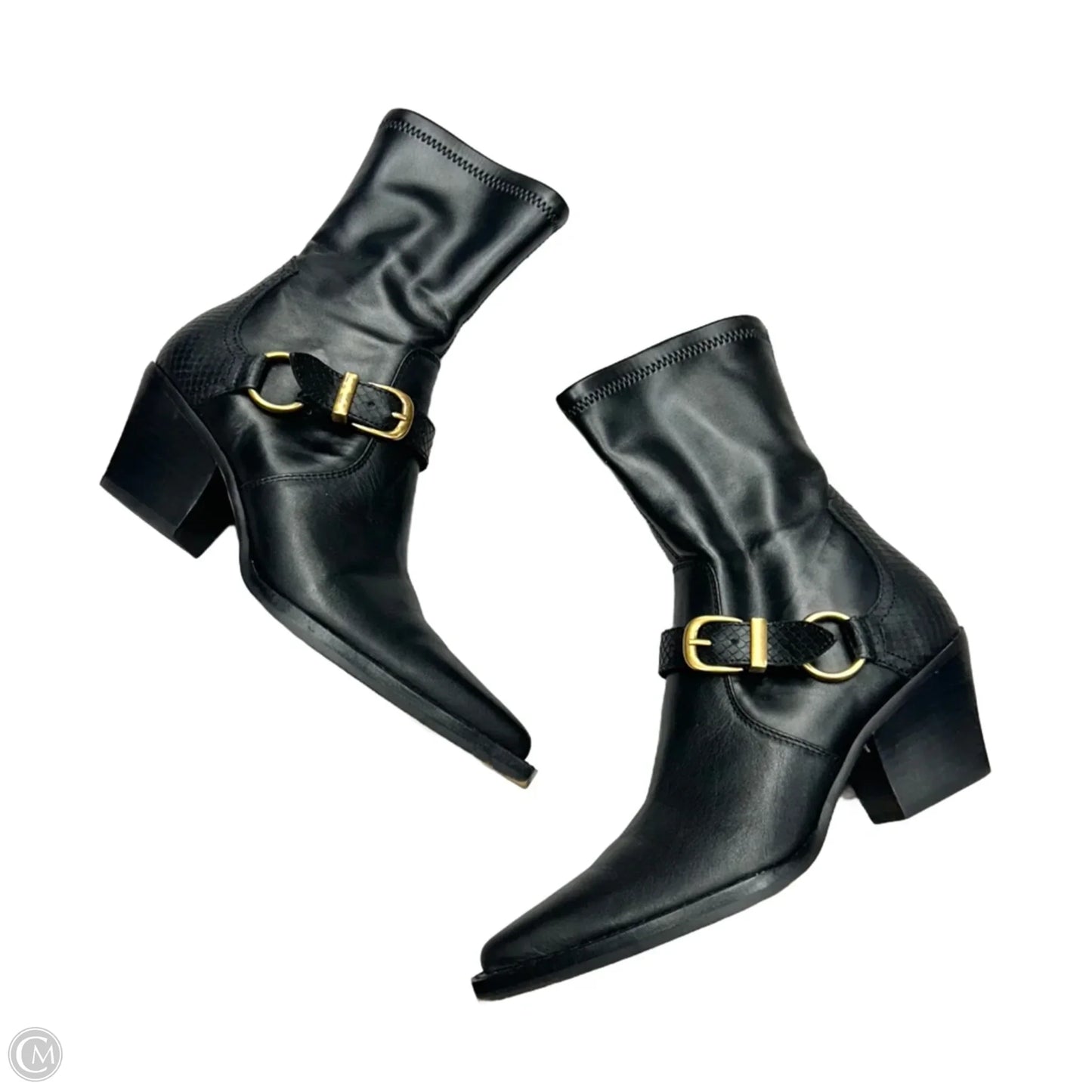 Boots Ankle Heels By Dolce Vita In Black, Size: 6.5