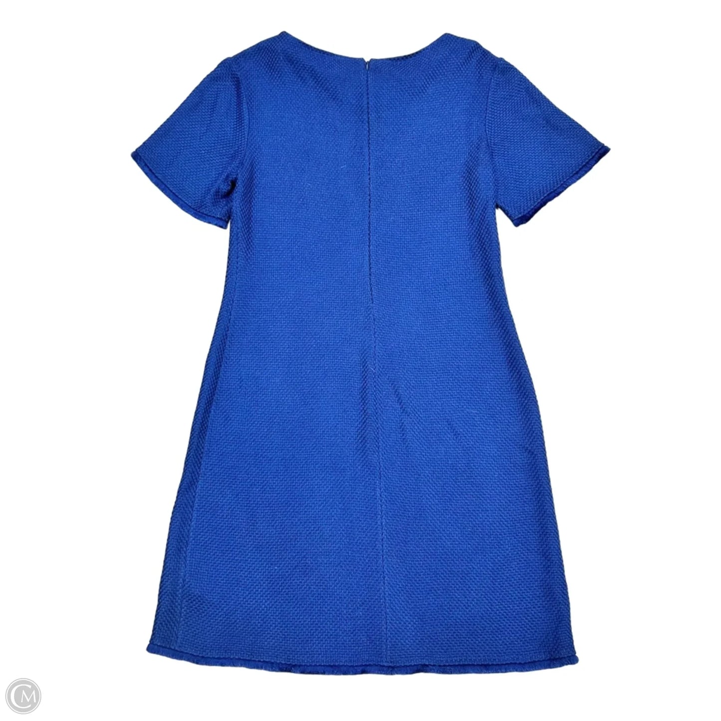 Dress Luxury Designer By St John Collection In Blue, Size: L