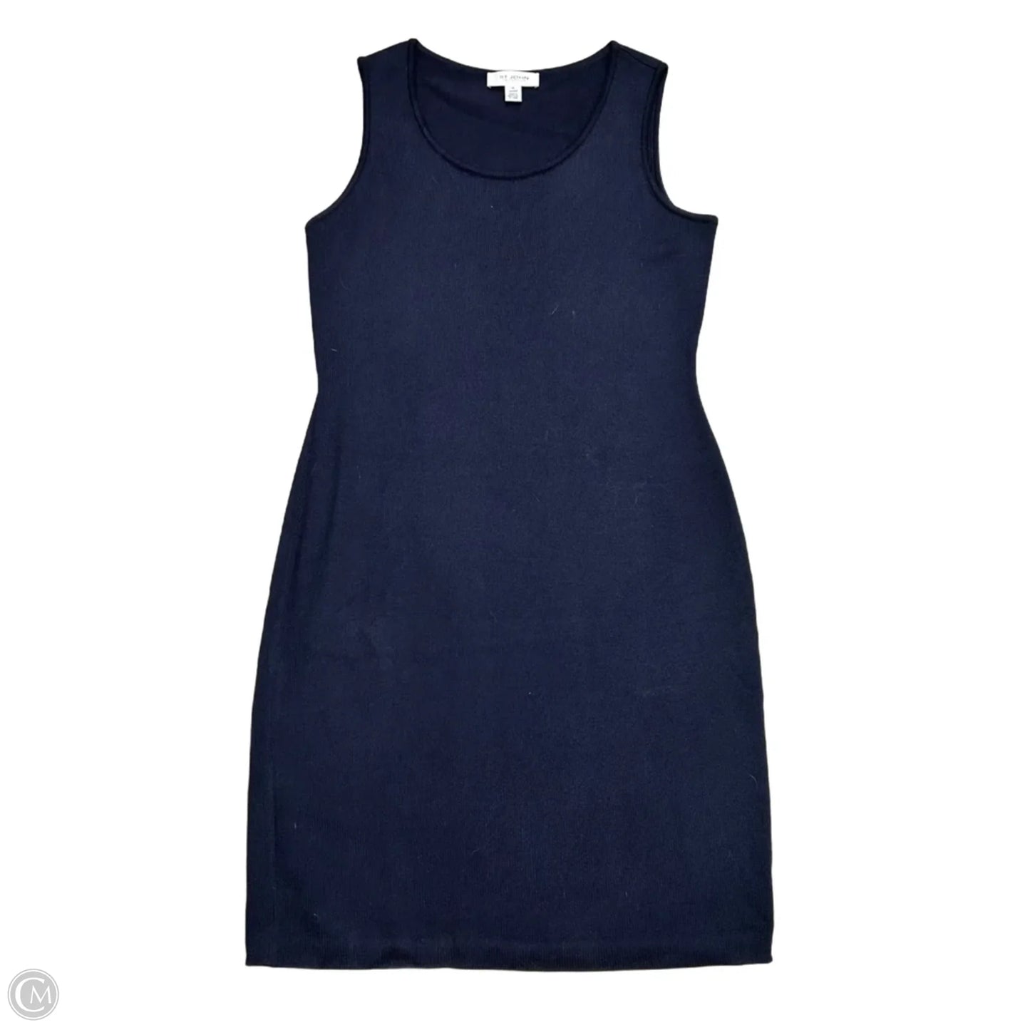 Dress Luxury Designer By St John Collection In Navy, Size: L