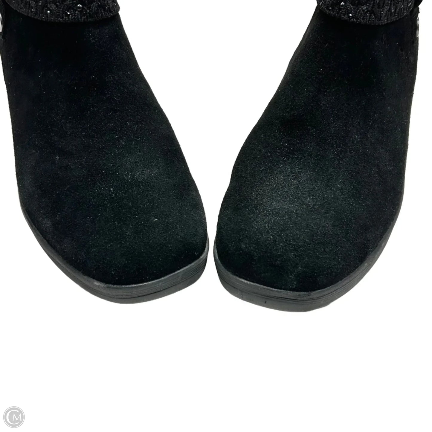 Boots Ankle Heels By Skechers In Black, Size: 9