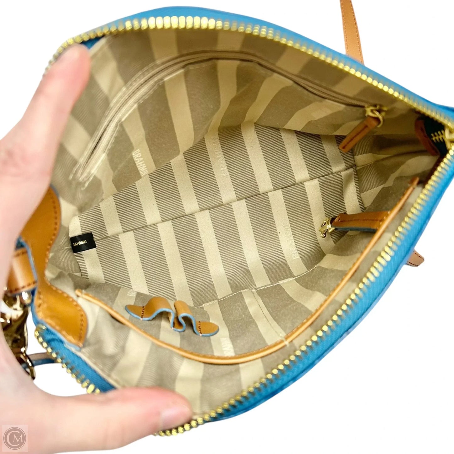 Crossbody Designer By Brahmin, Size: Medium