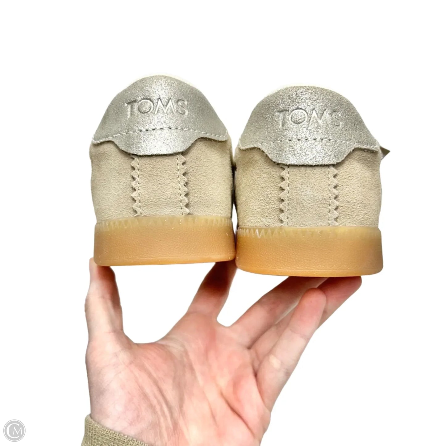 Shoes Sneakers By Toms In Cream, Size: 8.5