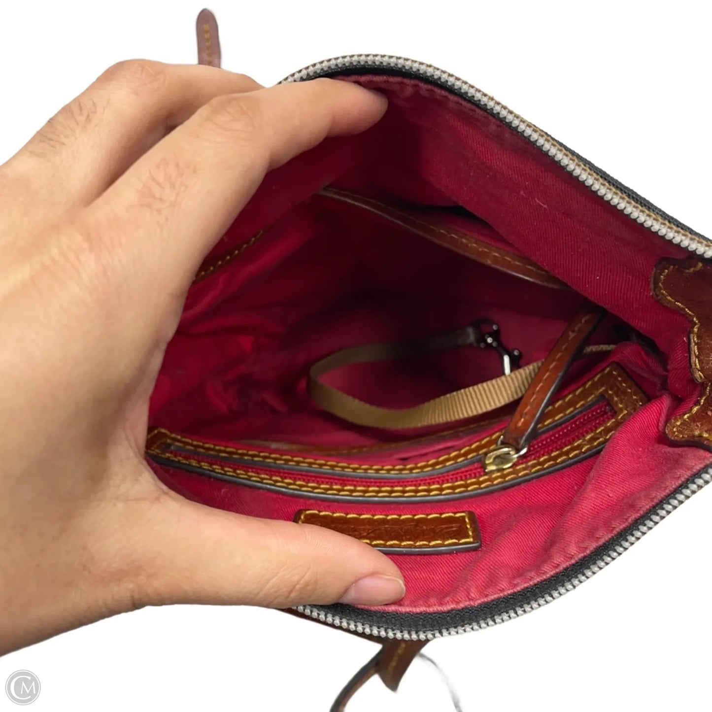 Crossbody Designer By Dooney And Bourke, Size: Small