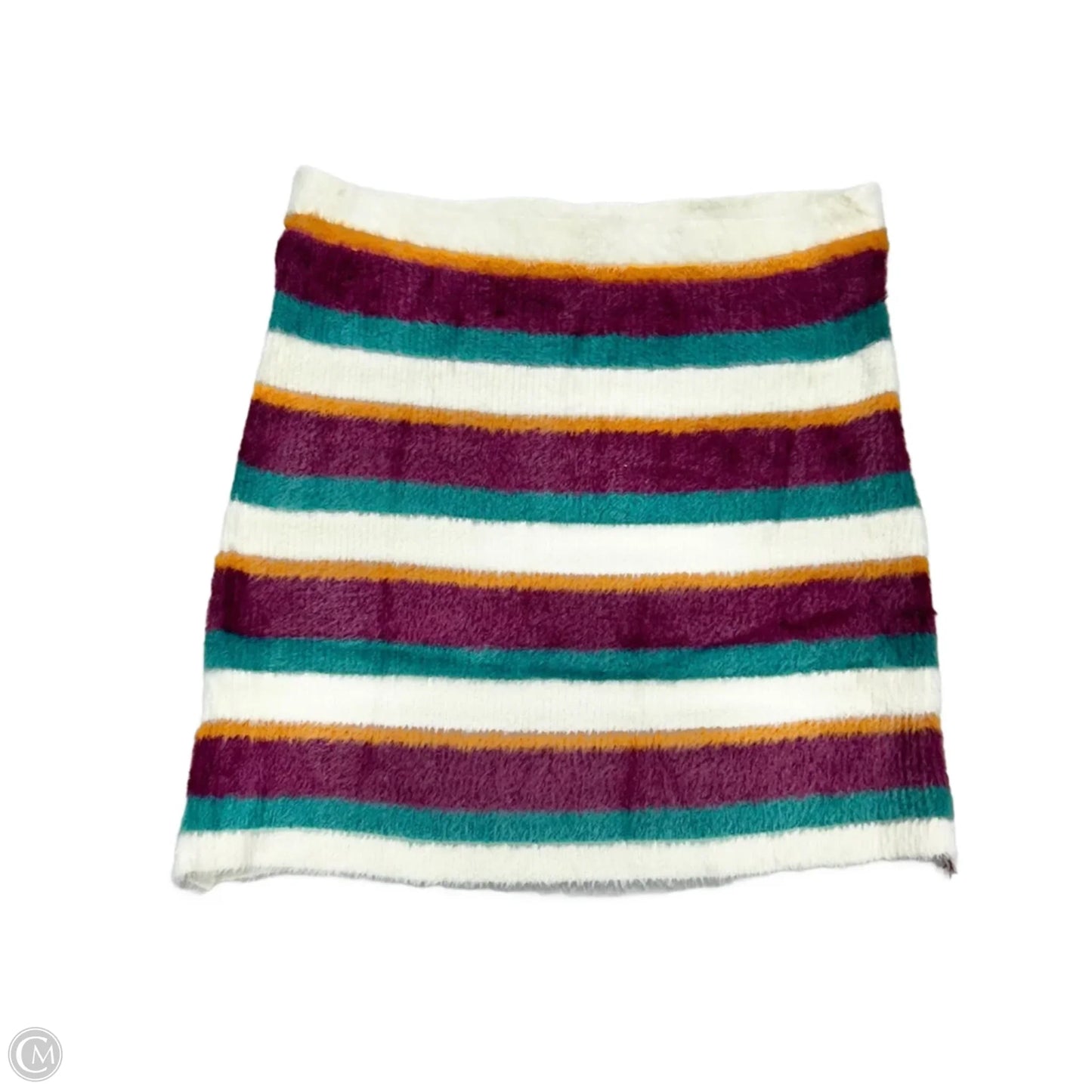 Skirt Mini & Short By Free People In Striped Pattern, Size: L