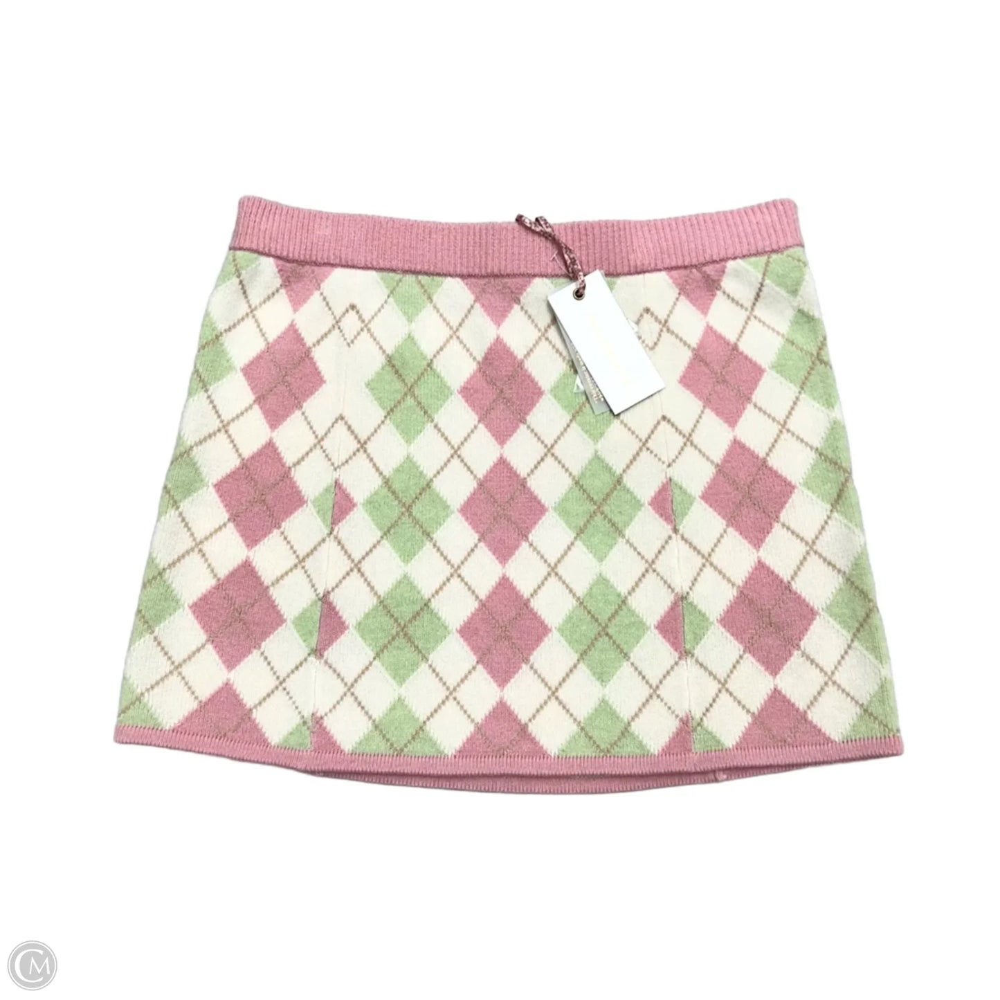 Skirt Mini & Short By Loveshackfancy In Green & Pink, Size: L