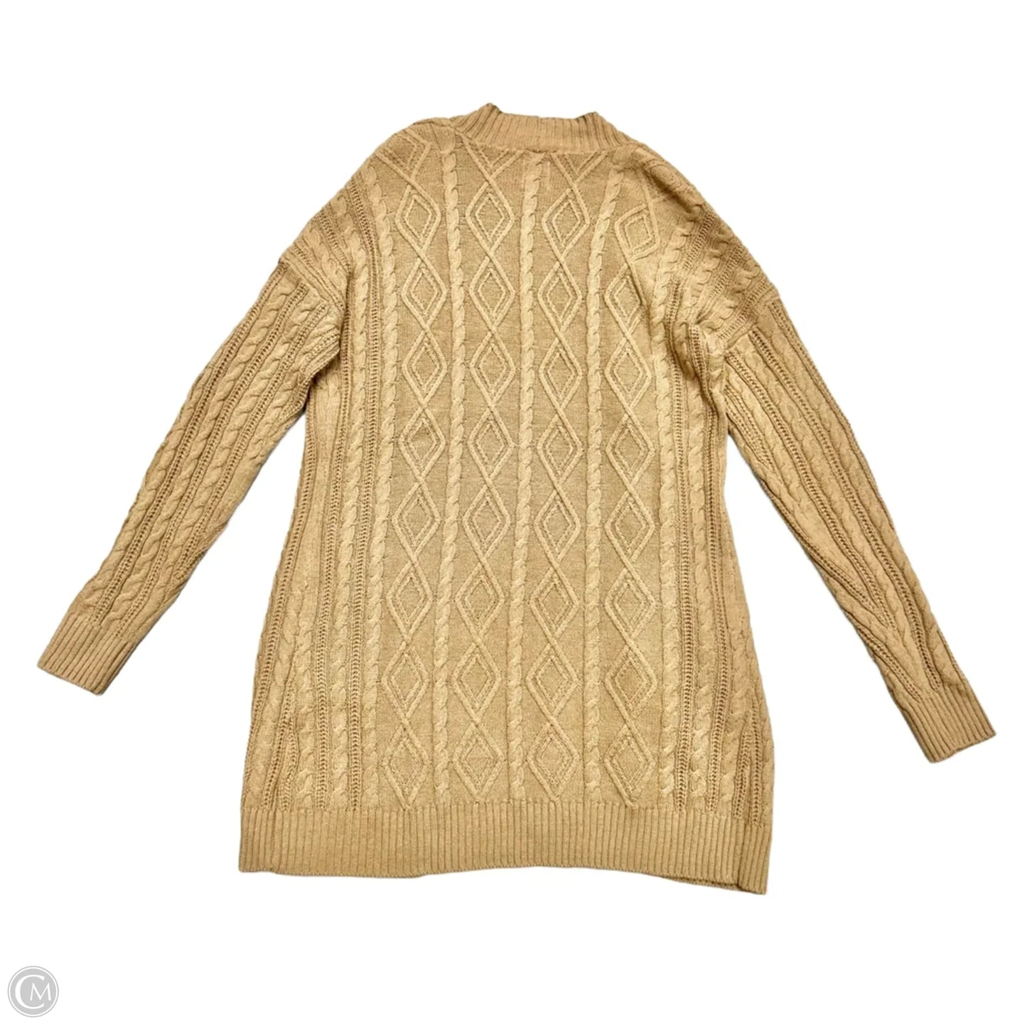 Sweater Cardigan By Joie In Tan, Size: M