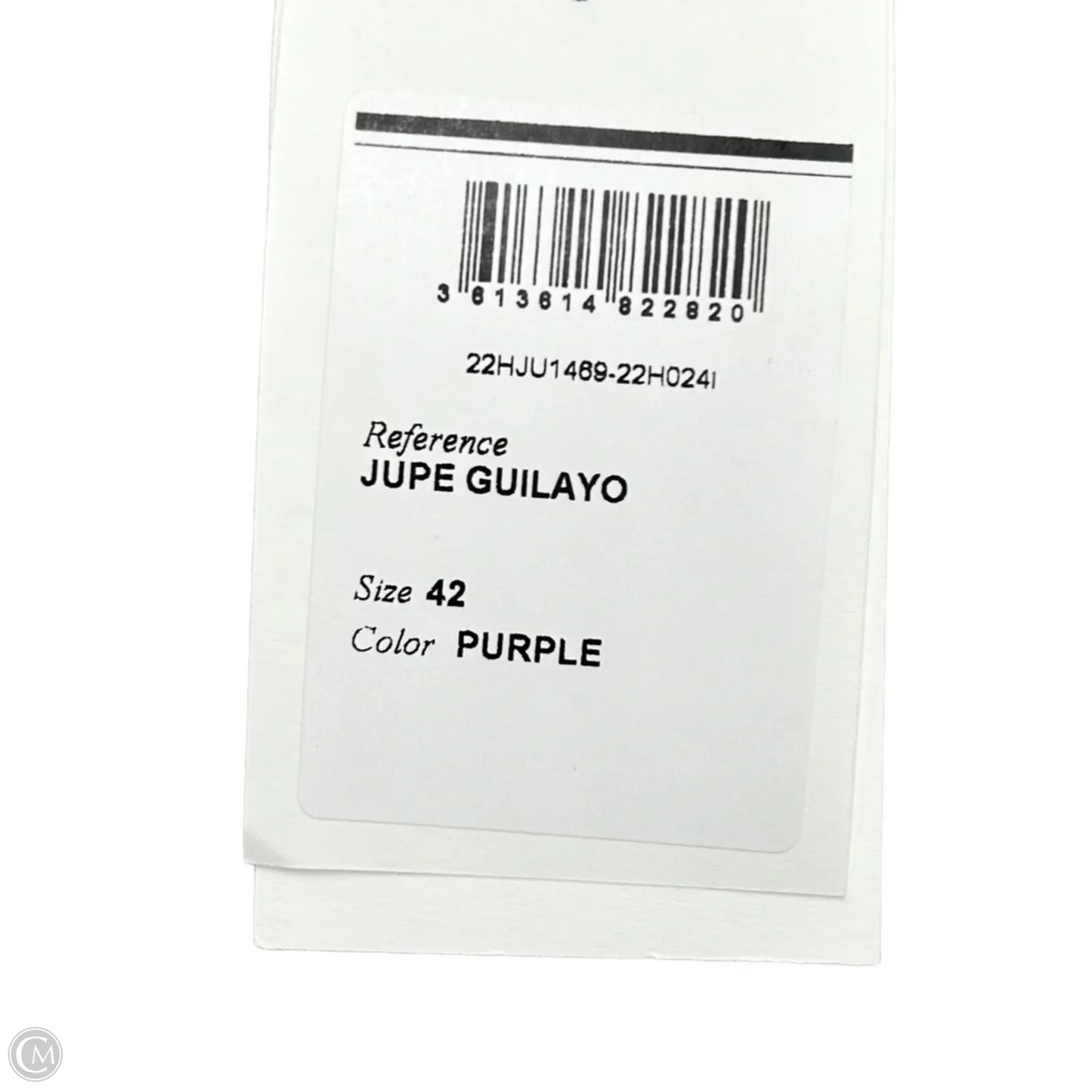 Skirt Designer By Isabel Marant In Purple, Size: Xl