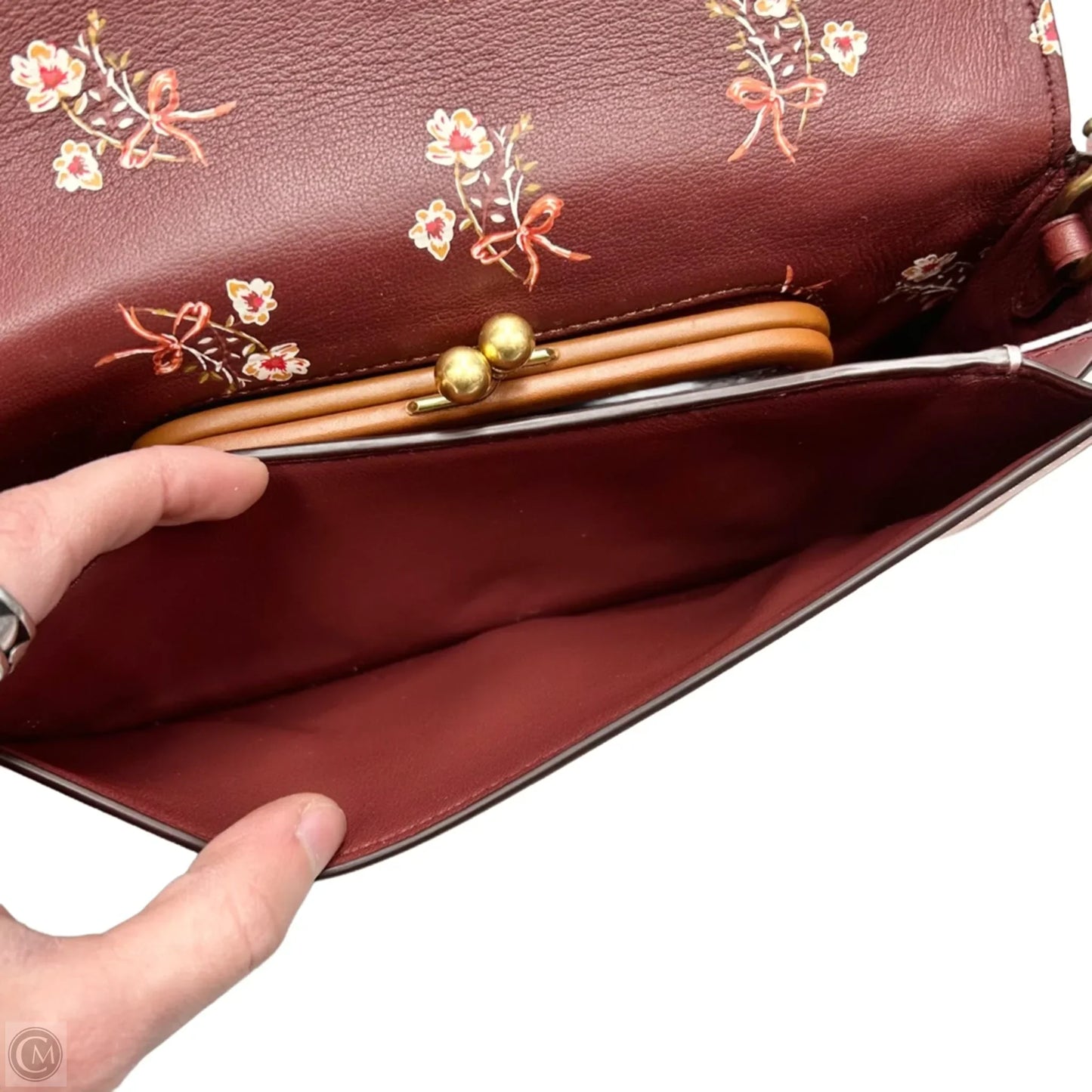 Crossbody Designer By Coach, Size: Medium