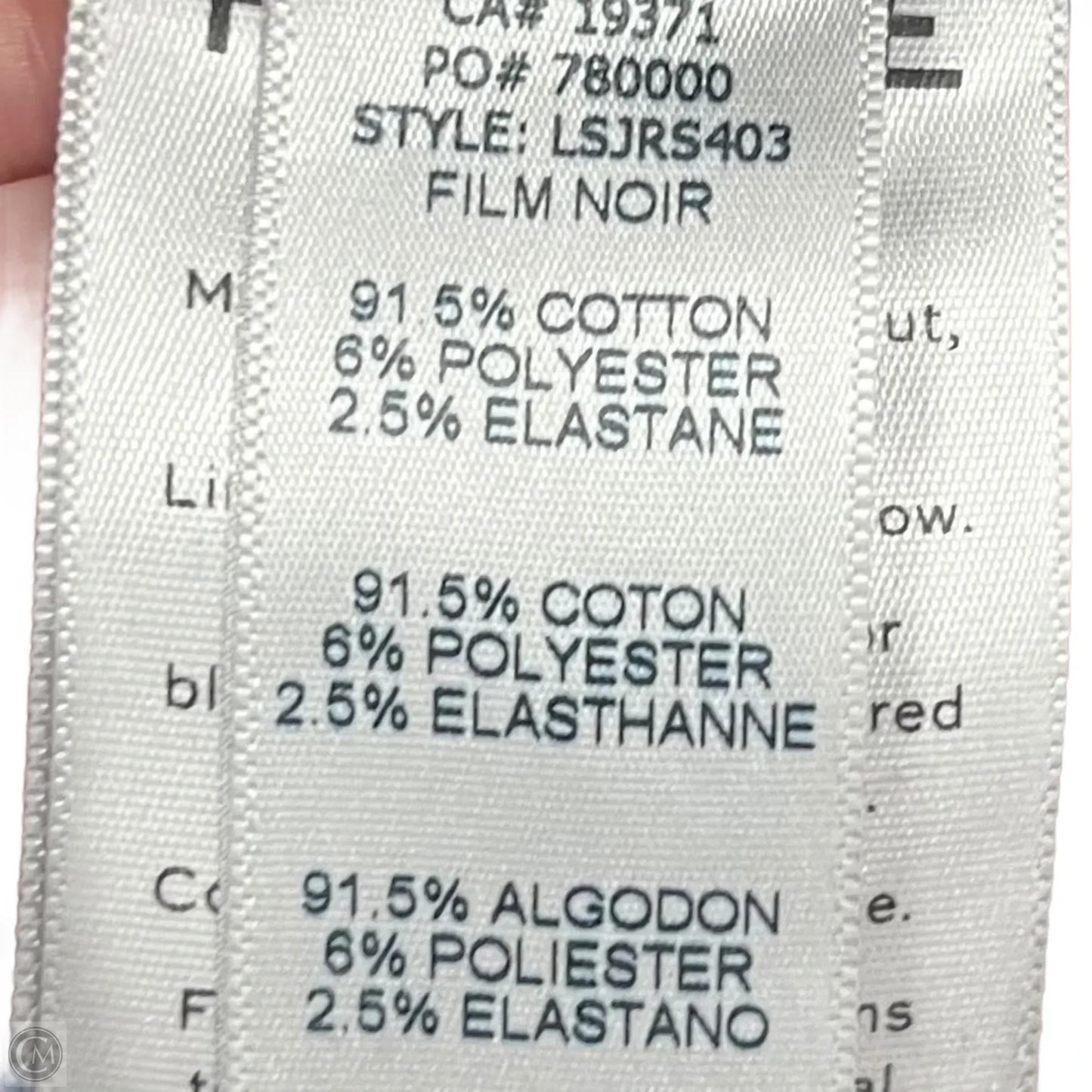 Jeans Skinny By Frame In Black, Size: 0