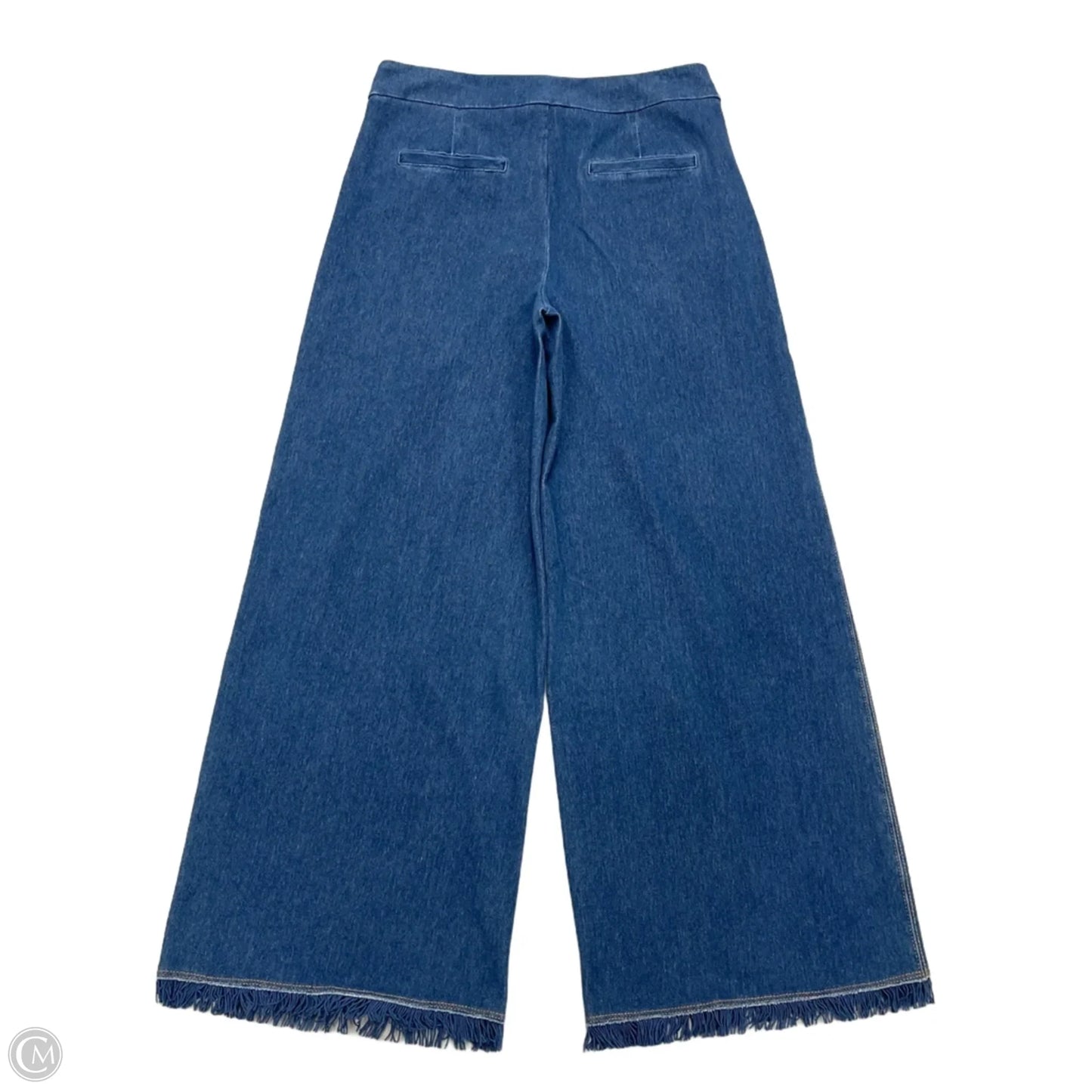 Pants Wide Leg By Lysse In Blue Denim, Size: S