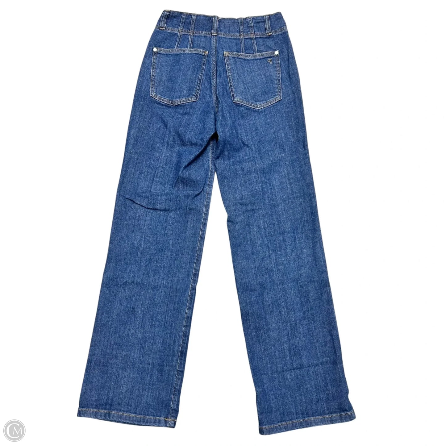 Jeans Wide Leg By Pilcro In Blue Denim, Size: 0