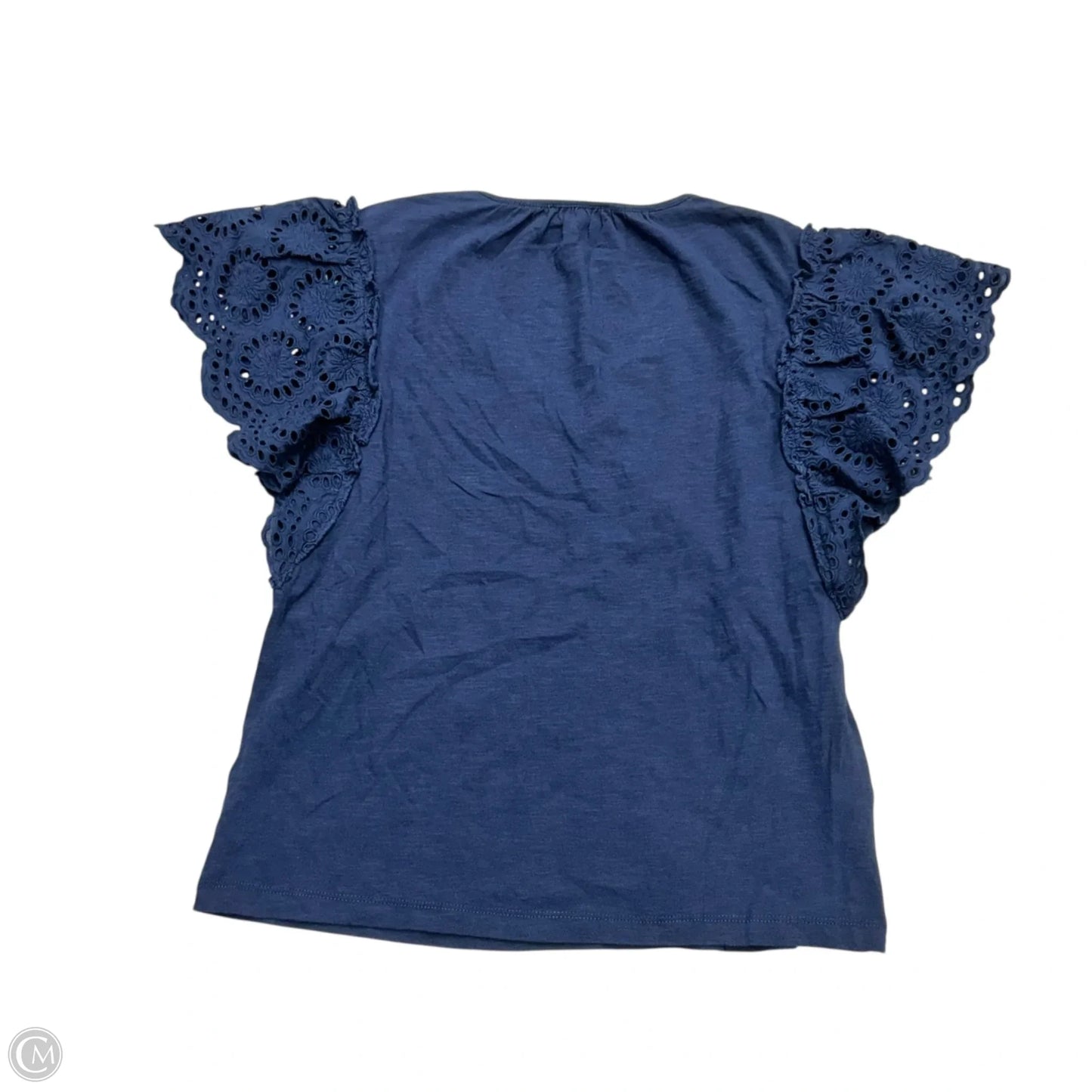 Top Short Sleeve By Ramy Brook In Navy, Size: S