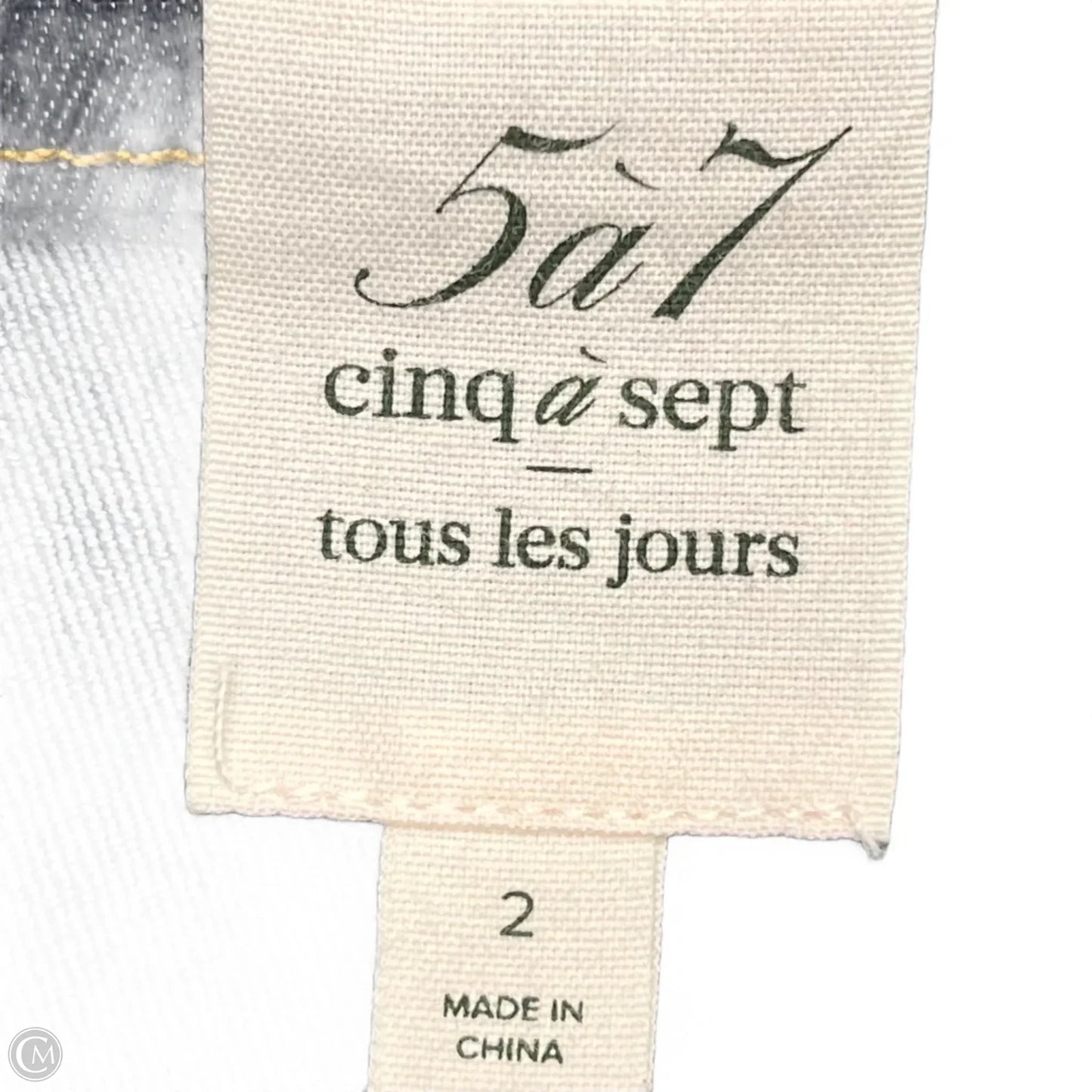 Shorts By Cinq A Sept In Blue Denim, Size: 2