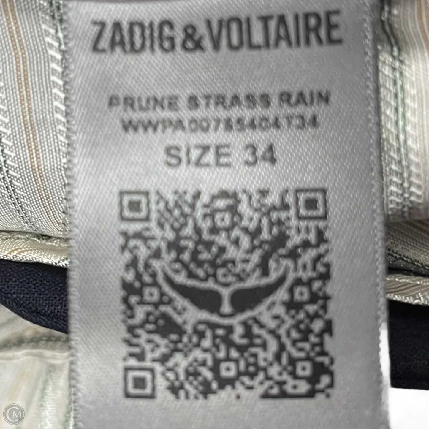 Pants Dress By Zadig And Voltaire In Navy, Size: Xs