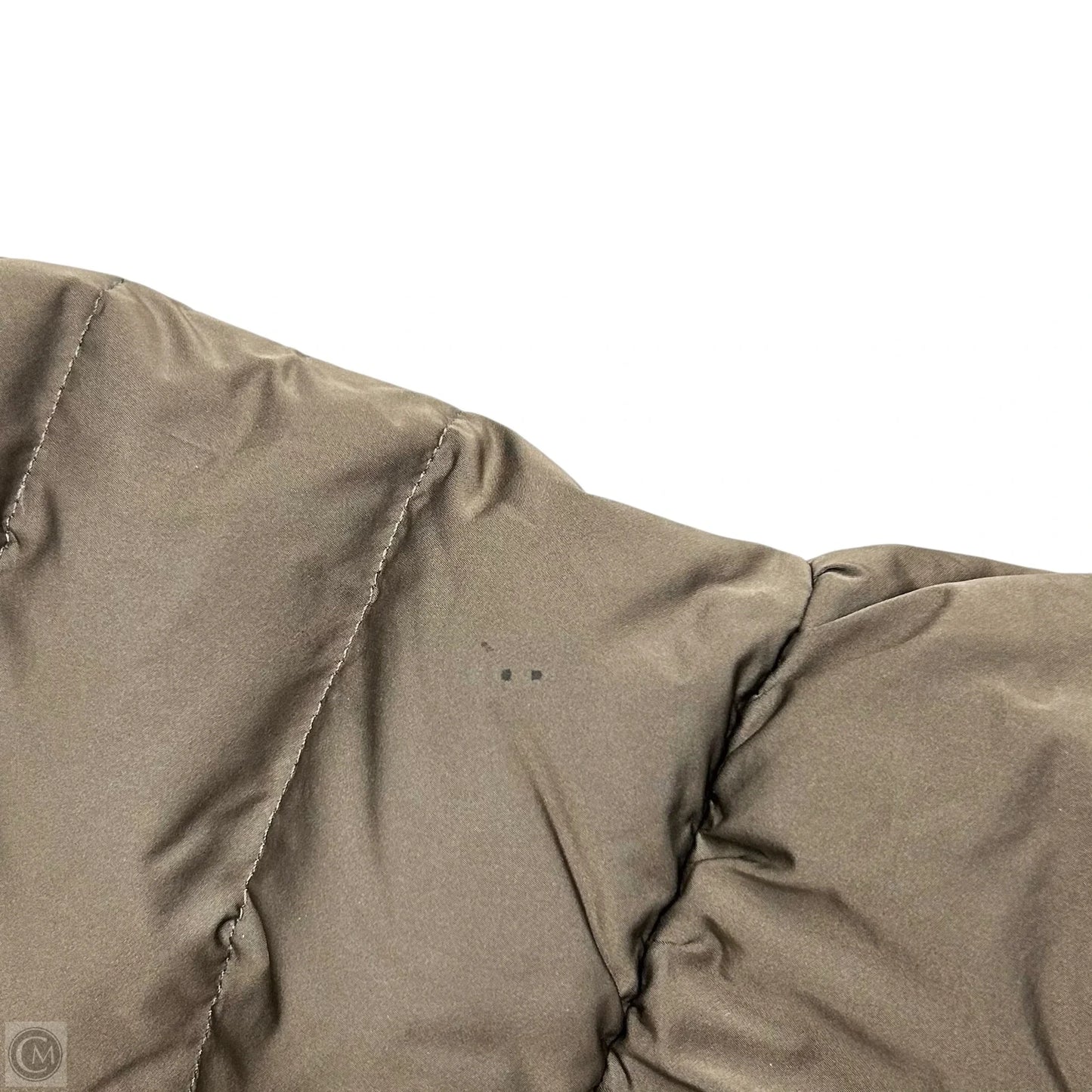Coat Puffer & Quilted By Bogner In Taupe, Size: L