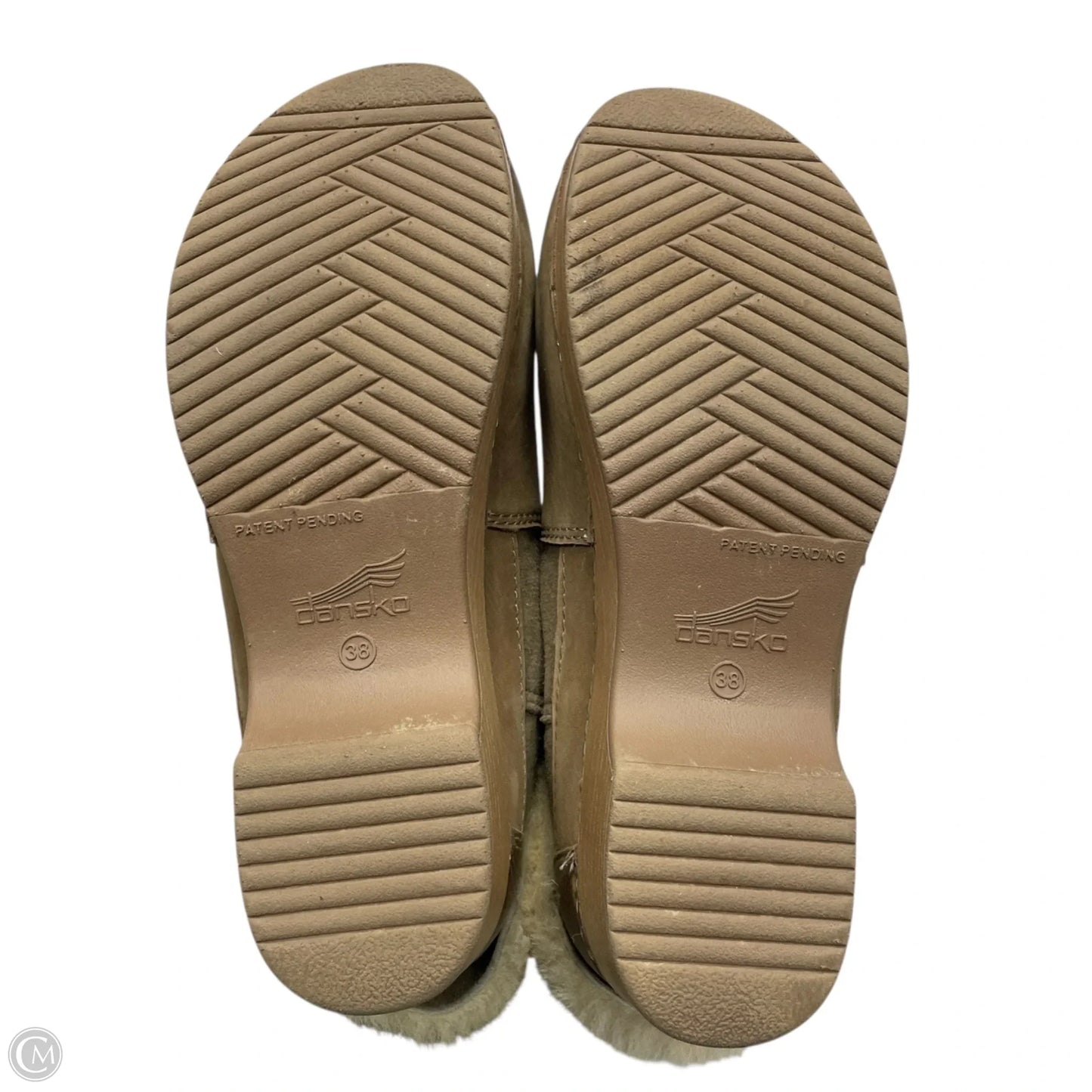 Boots Ankle Heels By Dansko In Taupe, Size: 7.5