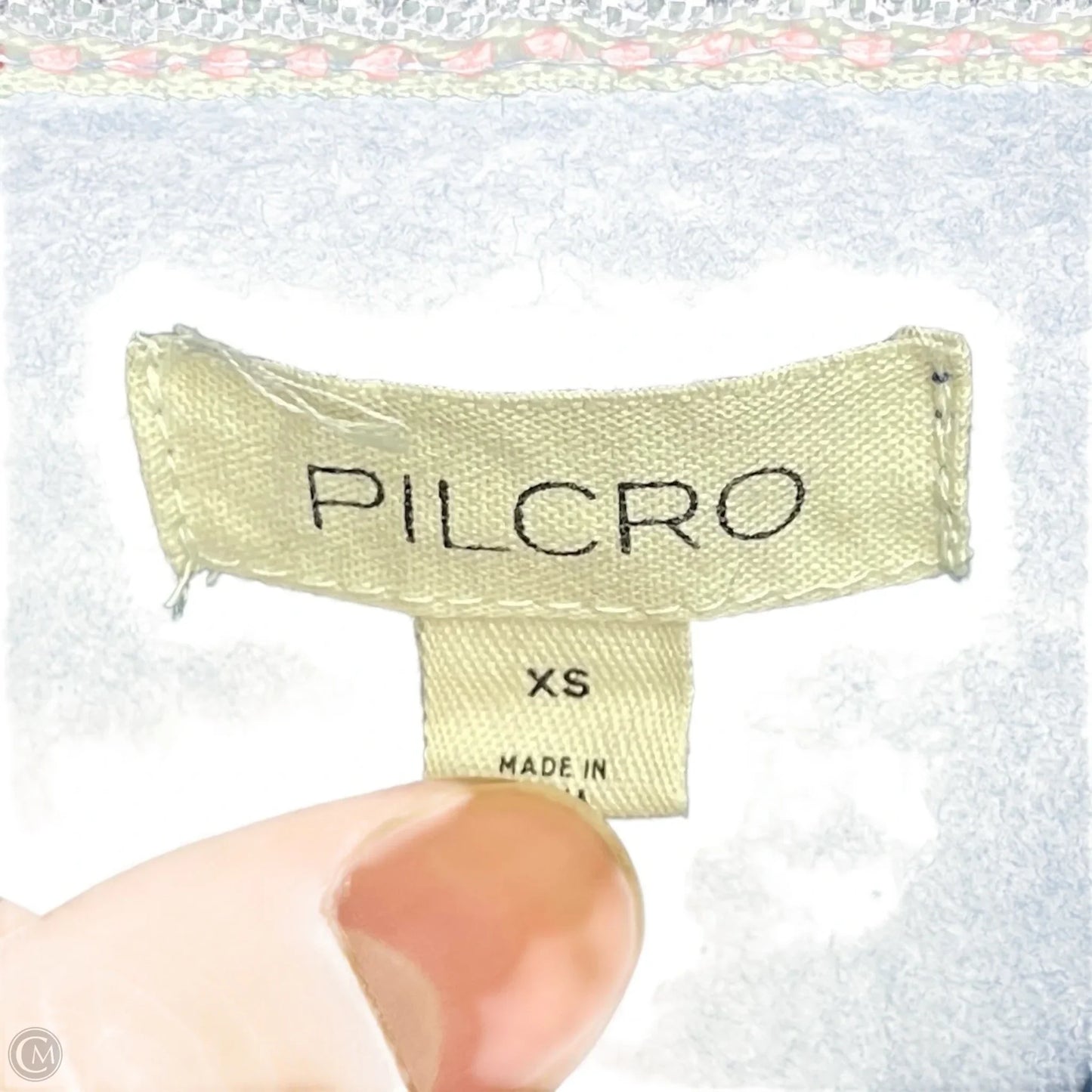 Top Long Sleeve By Pilcro In Navy, Size: Xs