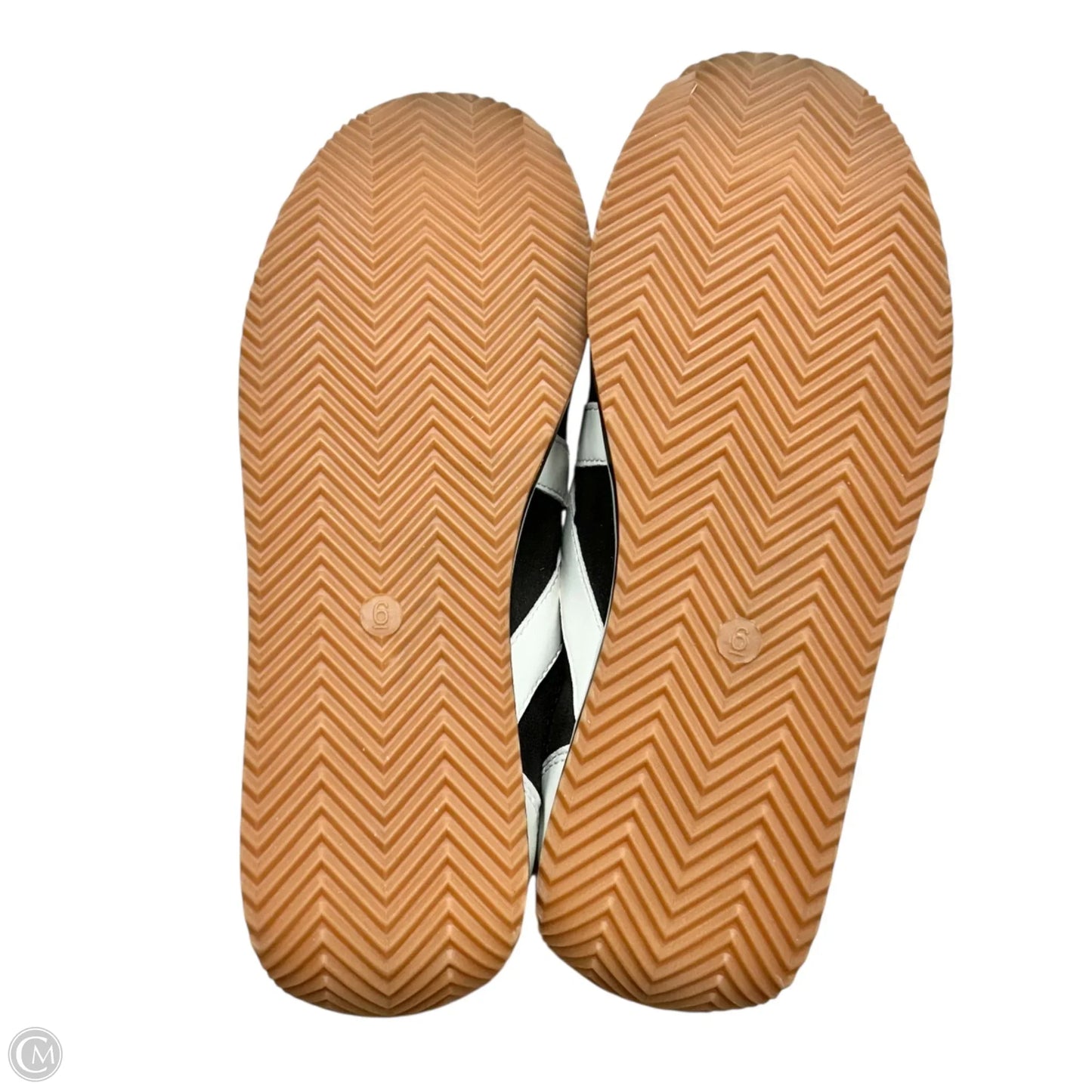 Shoes Sneakers By Loft In Black & White, Size: 6