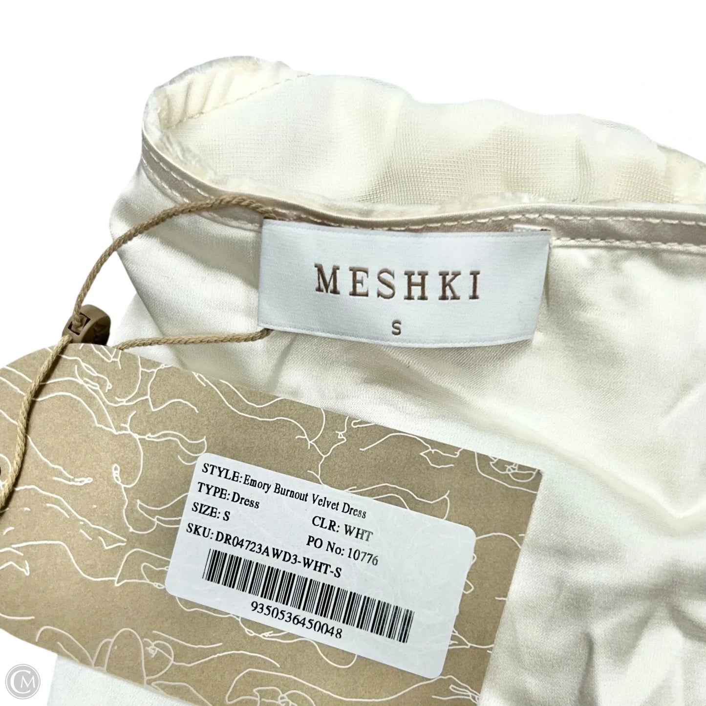Dress Casual Short By Meshki In Ivory, Size: S