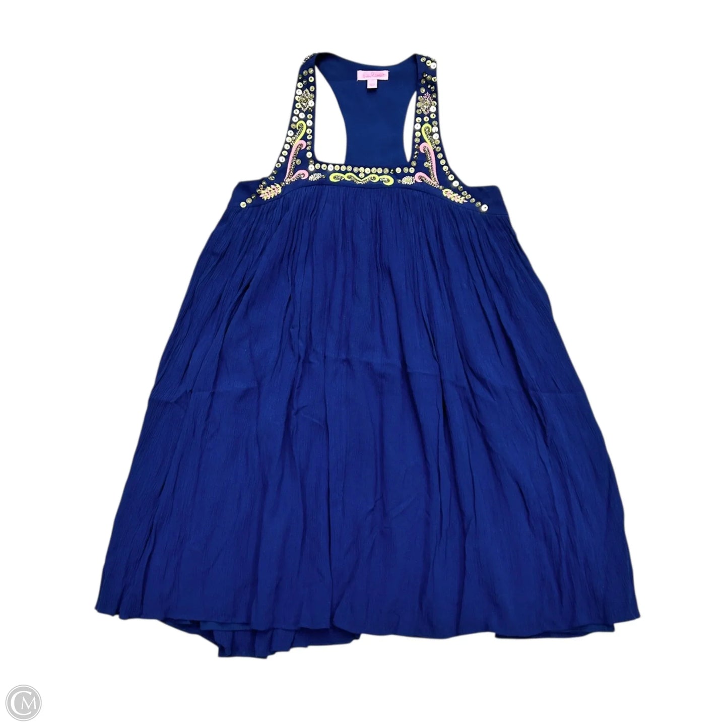 Dress Designer By Lilly Pulitzer In Blue, Size: Xs