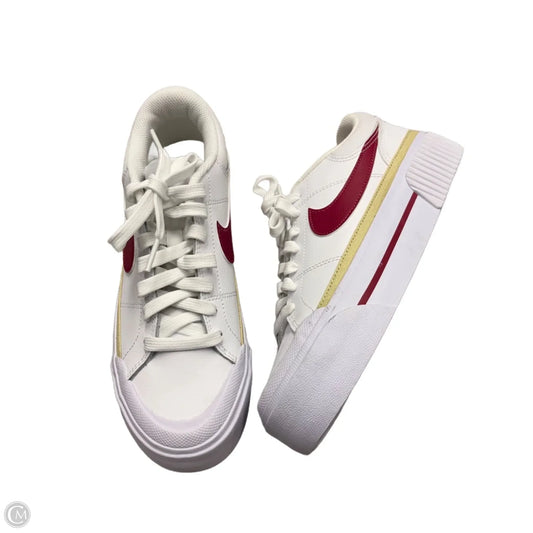 Shoes Sneakers Platform By Nike In White, Size: 7