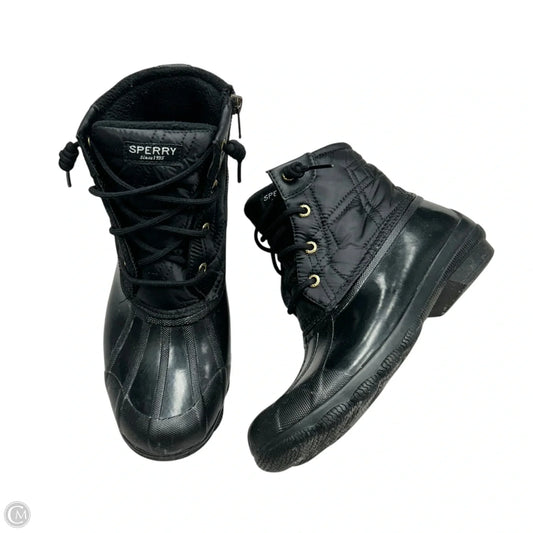 Boots Snow By Sperry In Black, Size: 8