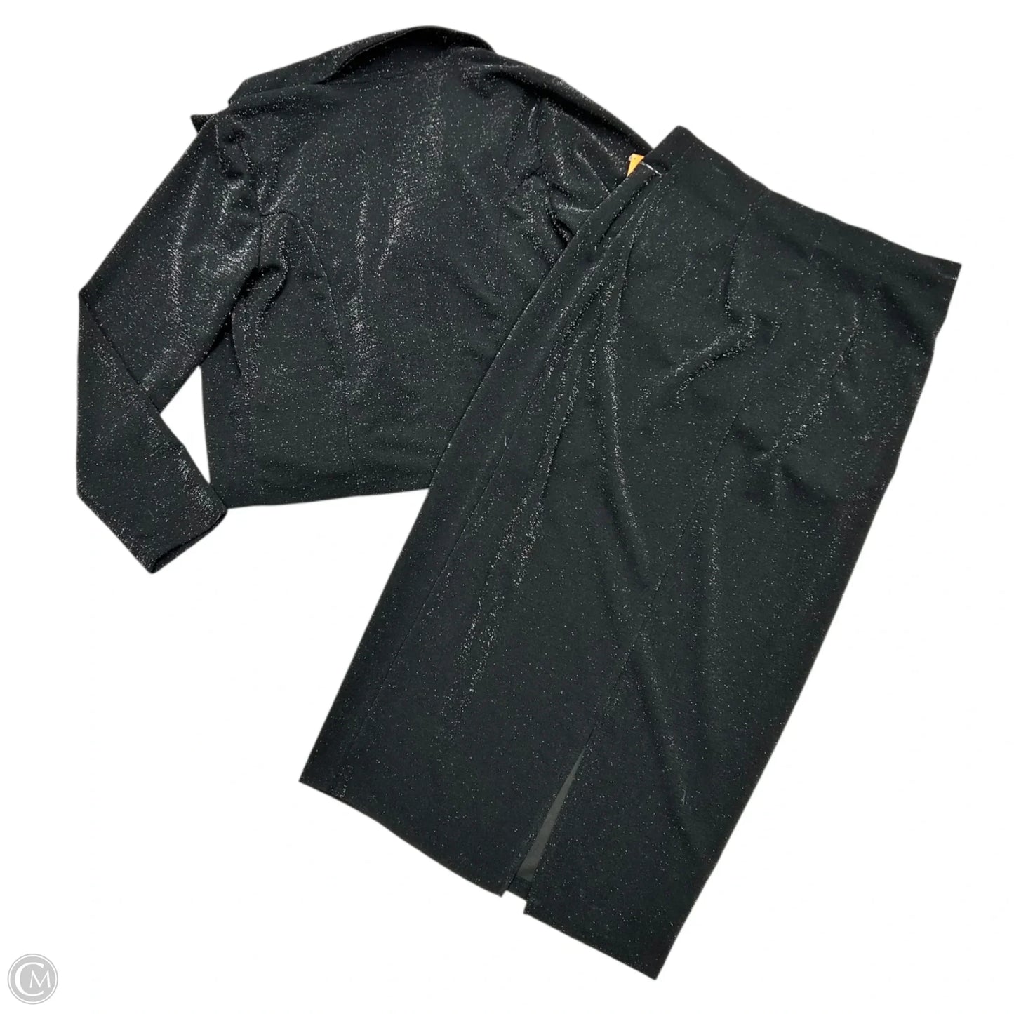 Skirt Set 2pc By Ashley Stewart In Black, Size: M