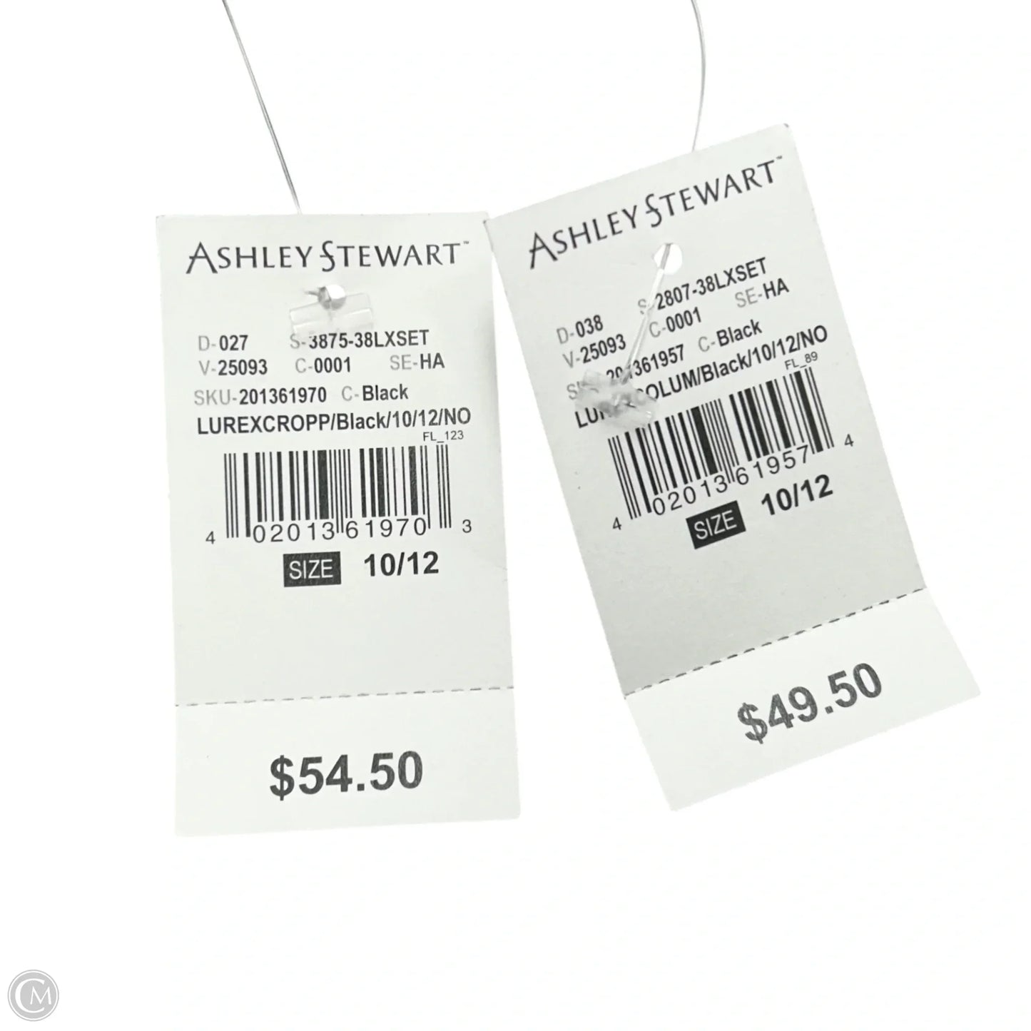 Skirt Set 2pc By Ashley Stewart In Black, Size: M