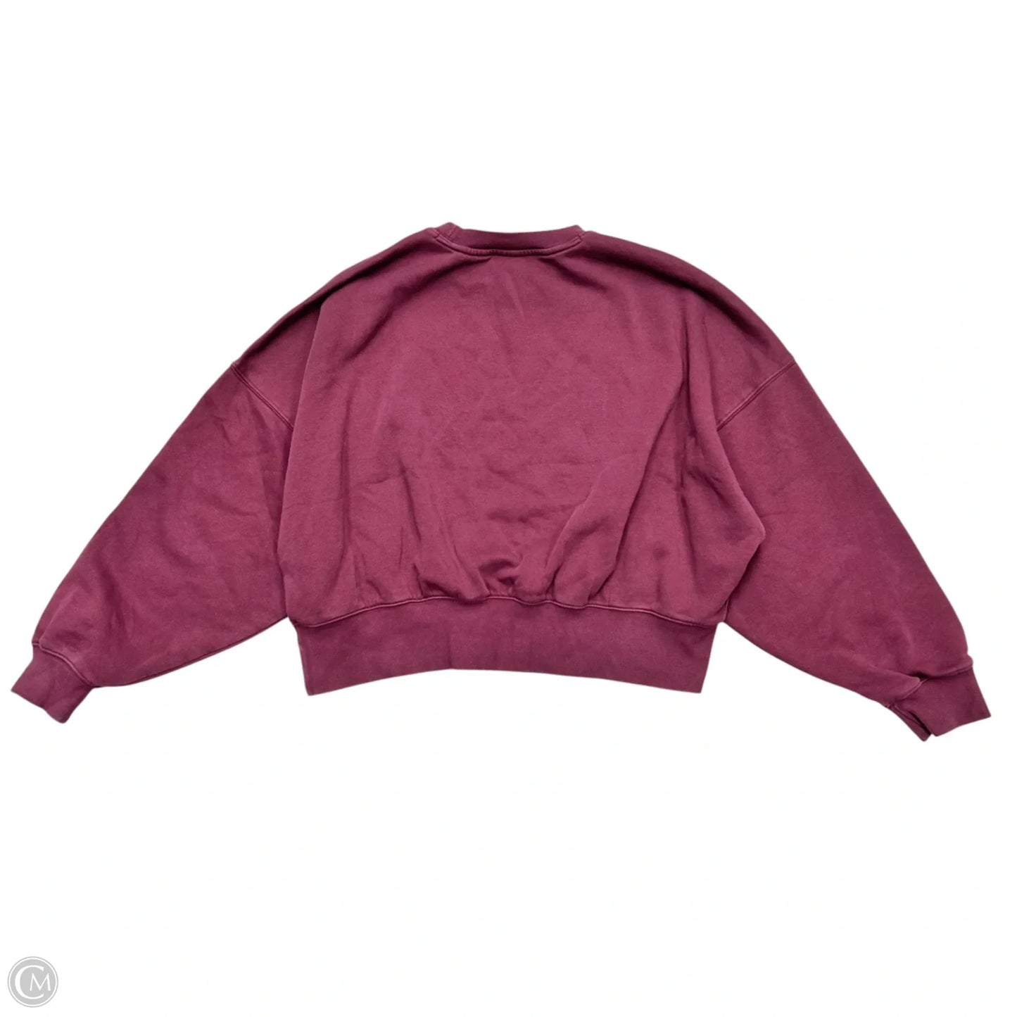 Sweatshirt Crewneck By Adidas In Purple, Size: M