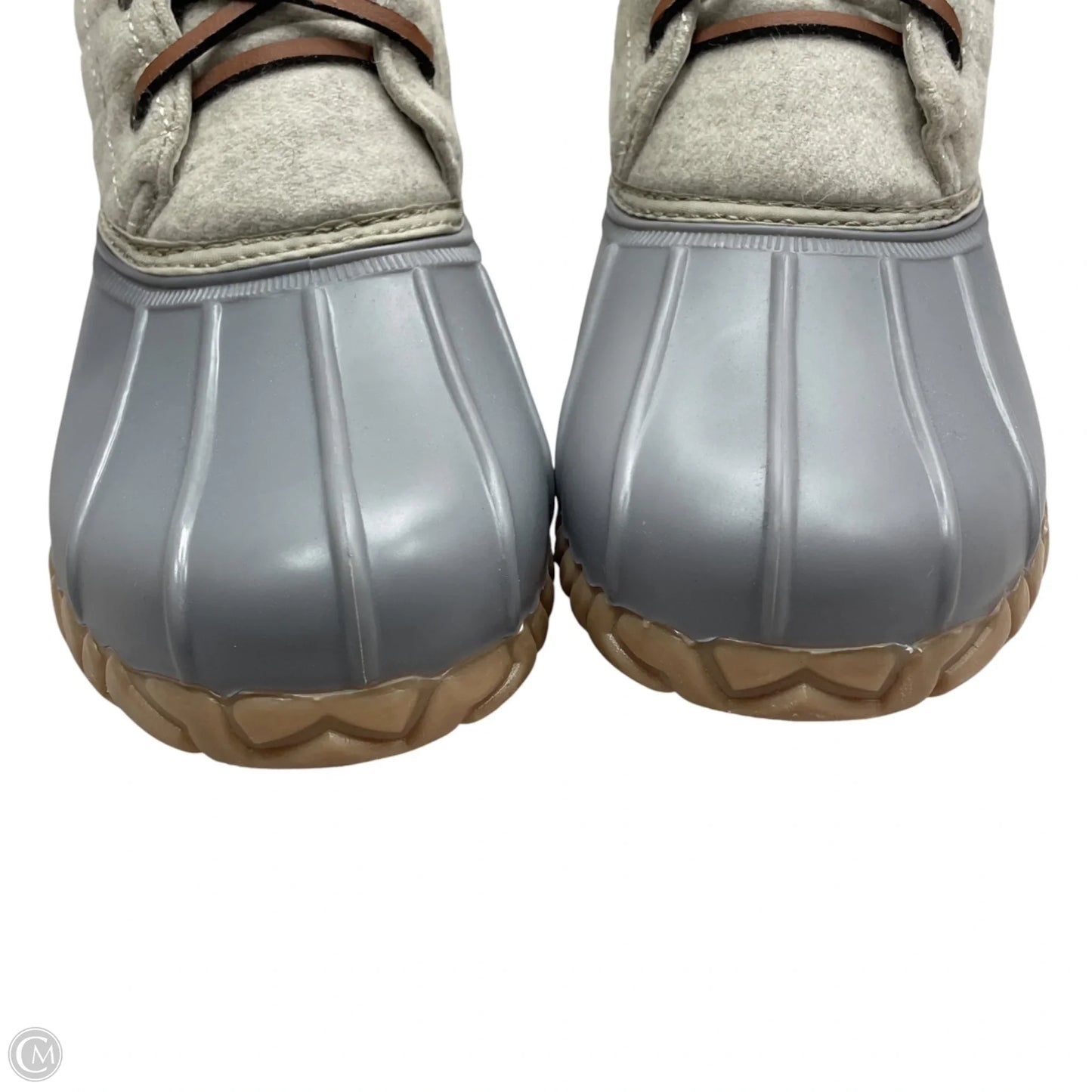 Boots Rain By Nautica In Grey & Tan, Size: 11