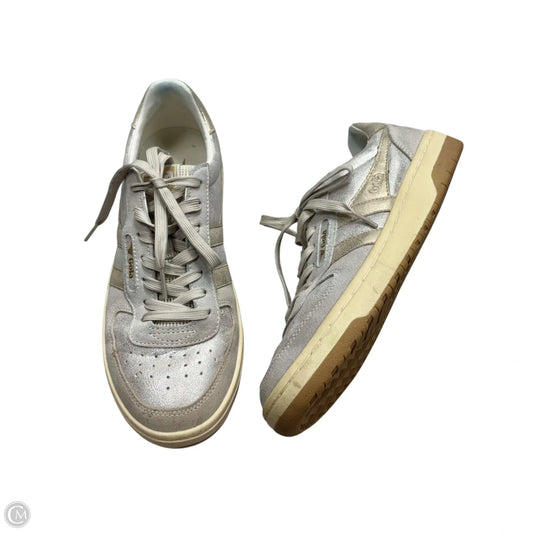 Shoes Sneakers By Gola In Gold & Silver, Size: 7