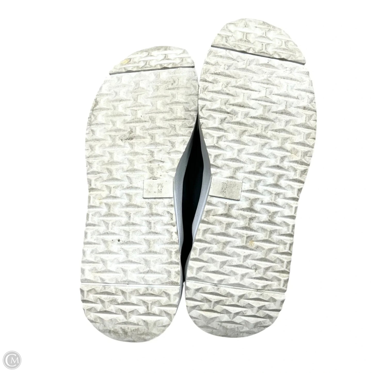 Shoes Athletic By Vaneli In Black & White, Size: 7.5