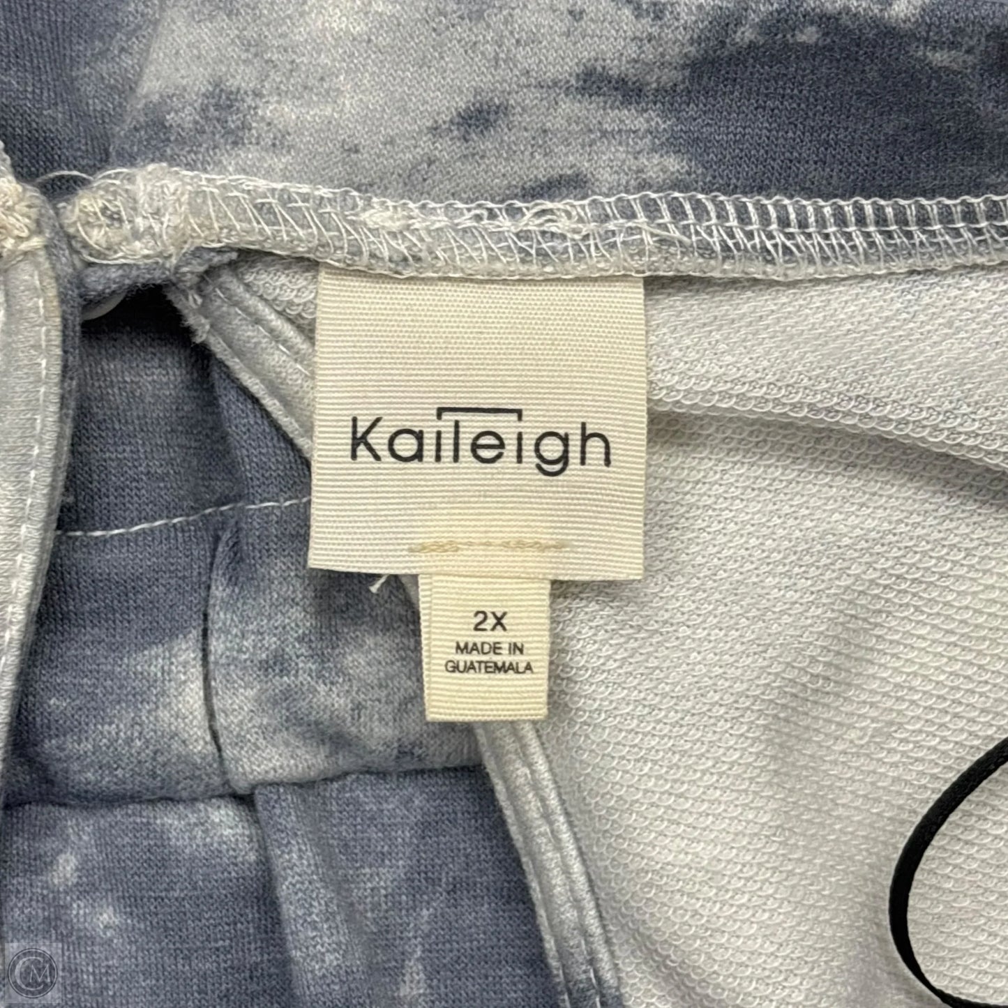 Romper By Kaileigh In Blue & White, Size: 2x