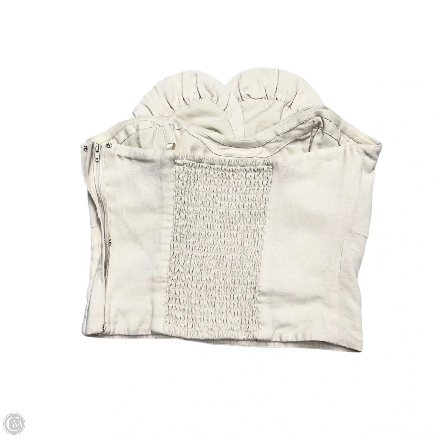 Top Sleeveless By Hutch In Cream, Size: Xs