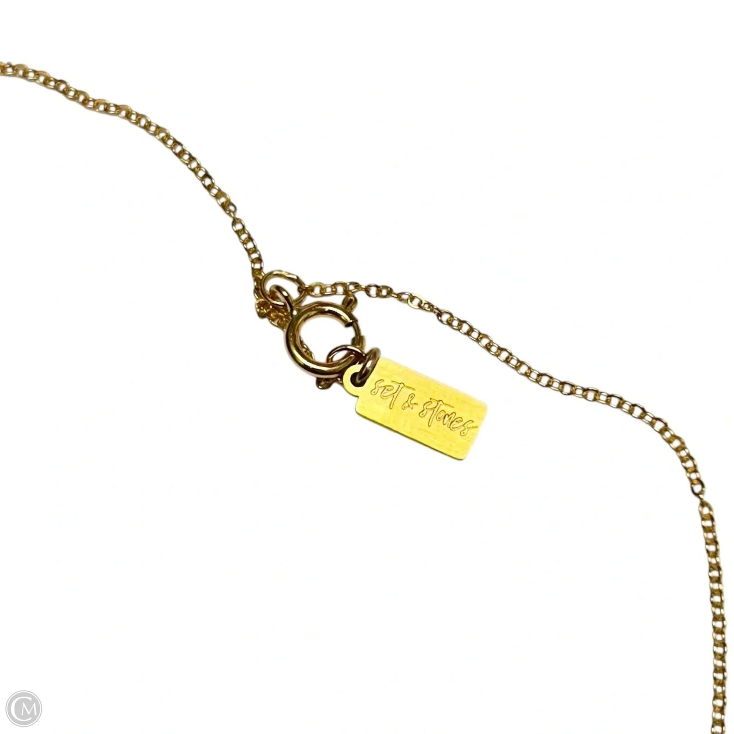 Necklace 14k By Set And Stones
