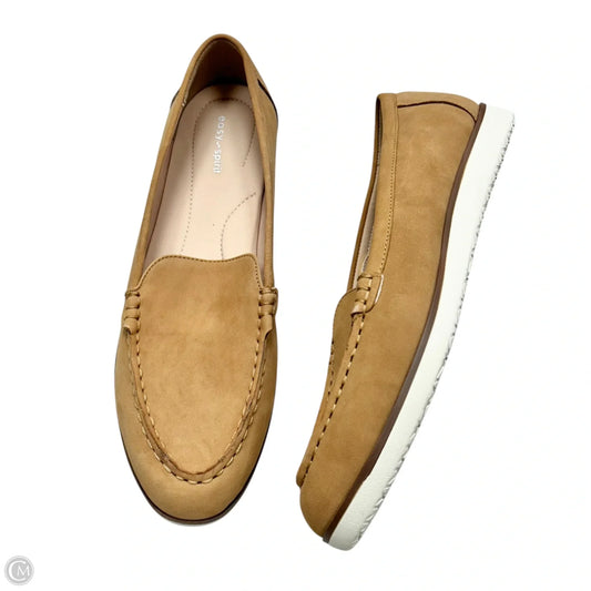 Shoes Flats By Easy Spirit In Tan, Size: 12