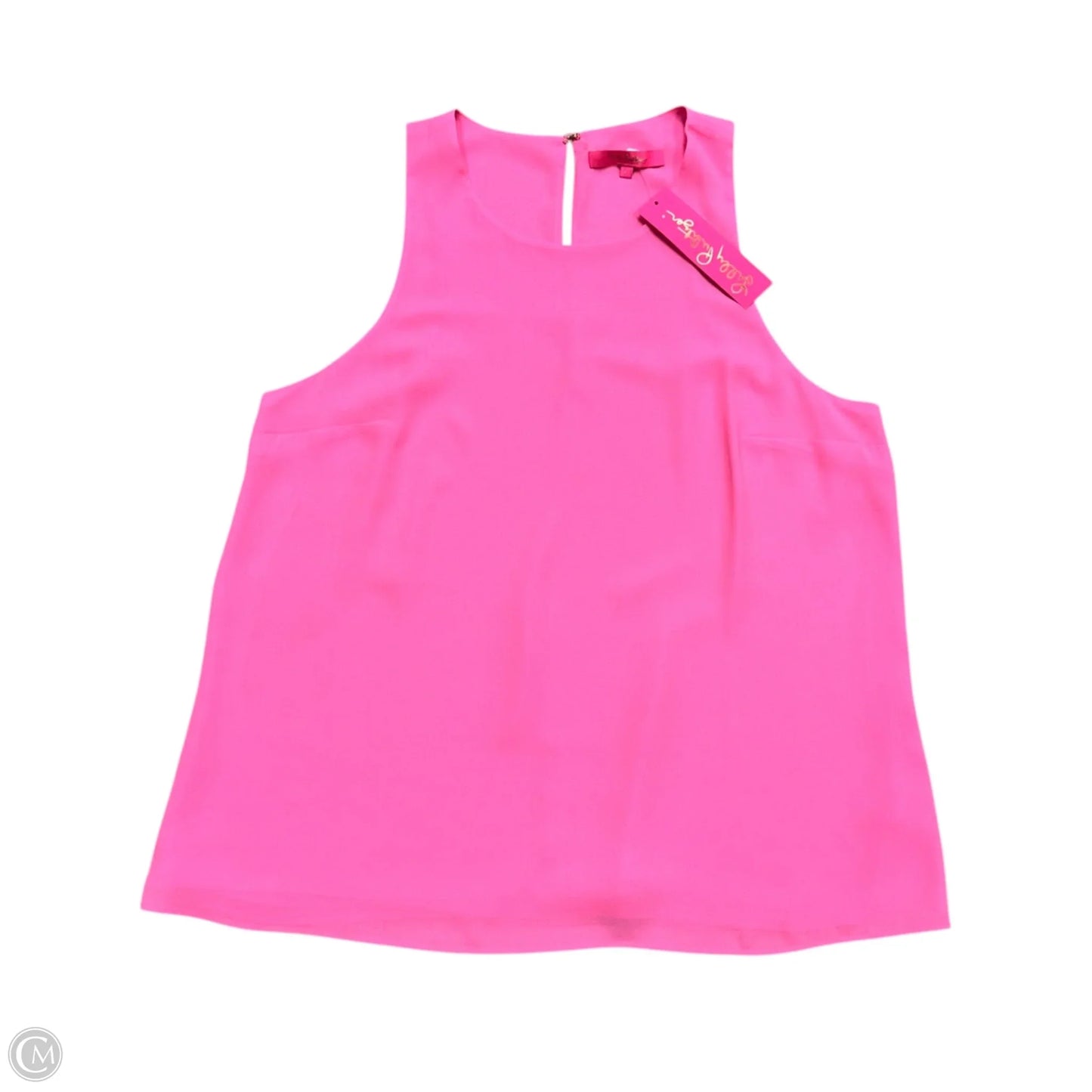 Top Sleeveless Designer By Lilly Pulitzer In Pink, Size: L