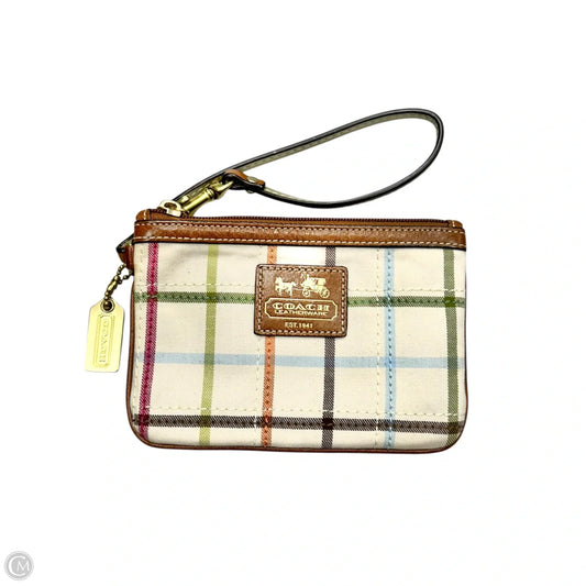 Wristlet Designer By Coach, Size: Small