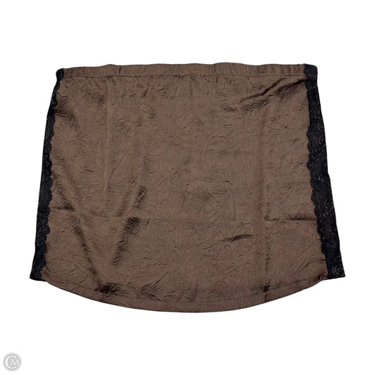 Skirt Mini & Short By Anthropologie In Black & Brown, Size: M