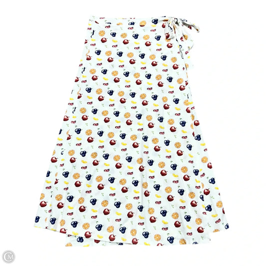 Skirt Maxi By Aleeza In White, Size: Xl