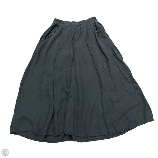Skirt Maxi By Curator In Black, Size: Xl