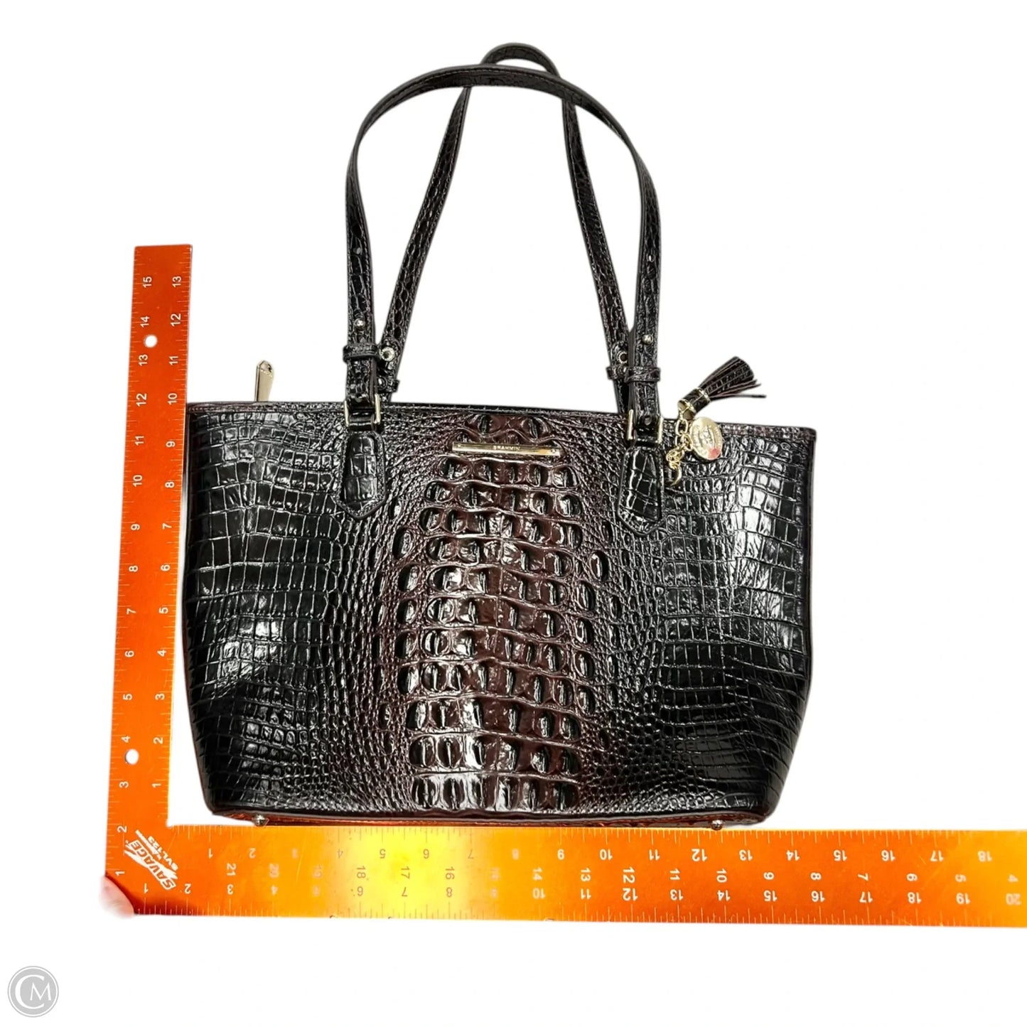 Handbag Designer By Brahmin, Size: Medium