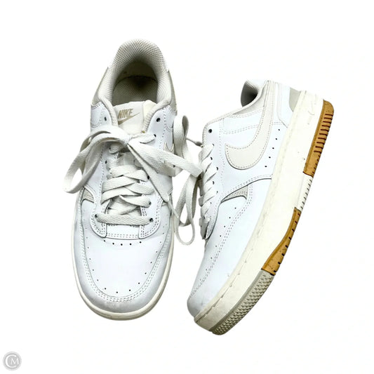 Shoes Athletic By Nike In White, Size: 8