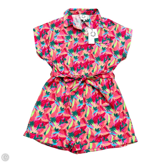 Romper By Lili Sidonio In Orange & Pink, Size: L