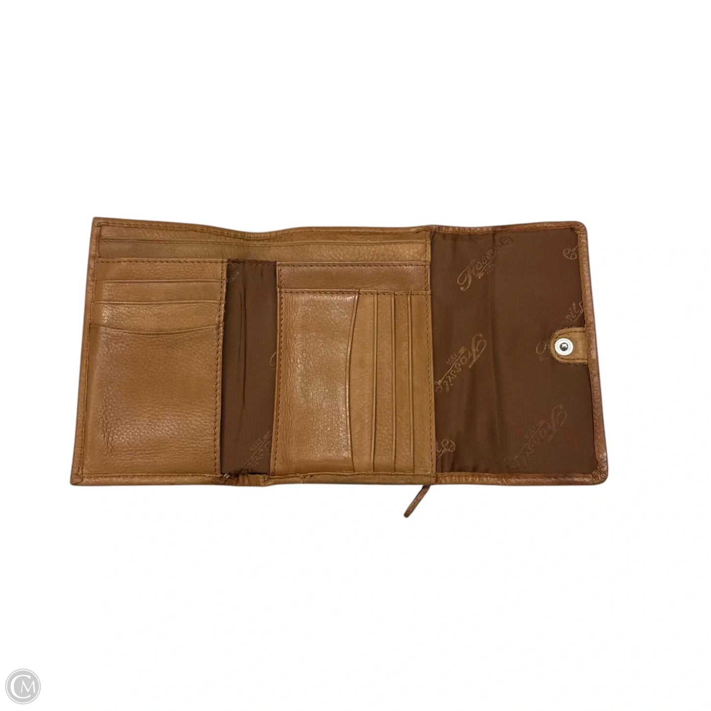 Wallet Leather By Fossil, Size: Small
