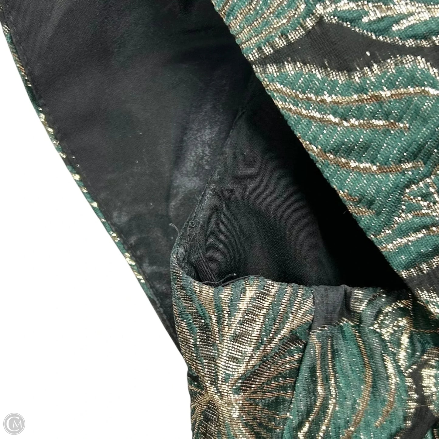 Dress Designer By Lilly Pulitzer In Black & Green, Size: Xs