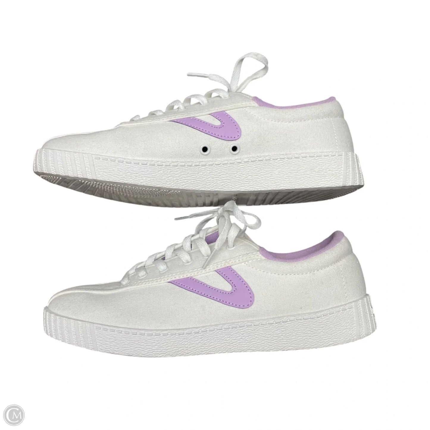 Shoes Sneakers By Tretorn In Purple & White, Size: 9