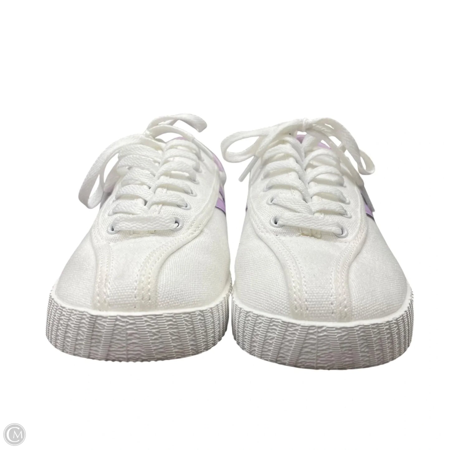 Shoes Sneakers By Tretorn In Purple & White, Size: 9